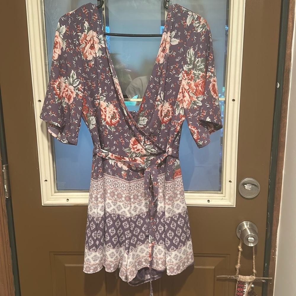 Floral romper